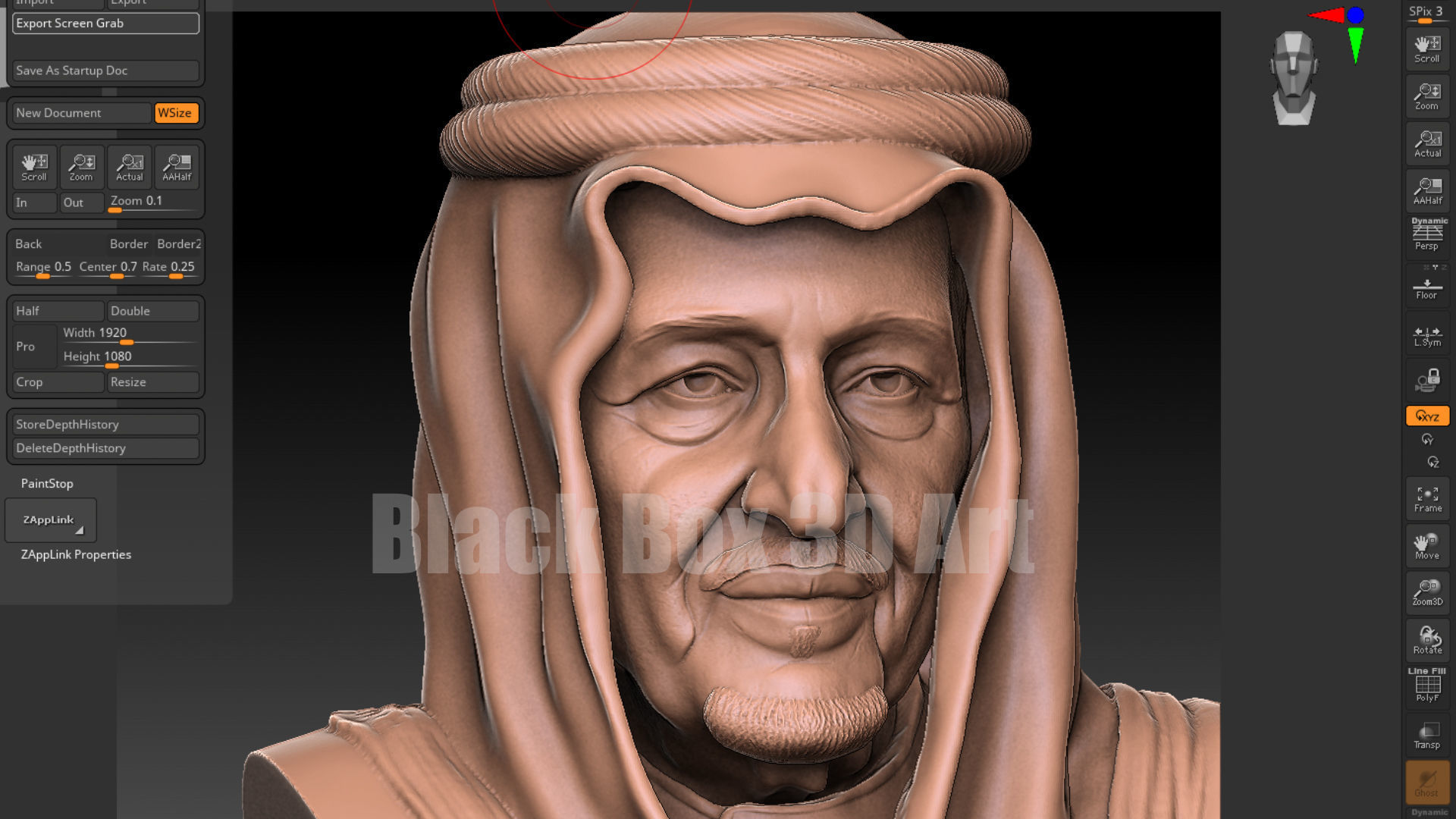 saudi king salman Salman bin Abdulaziz 3D print model_8