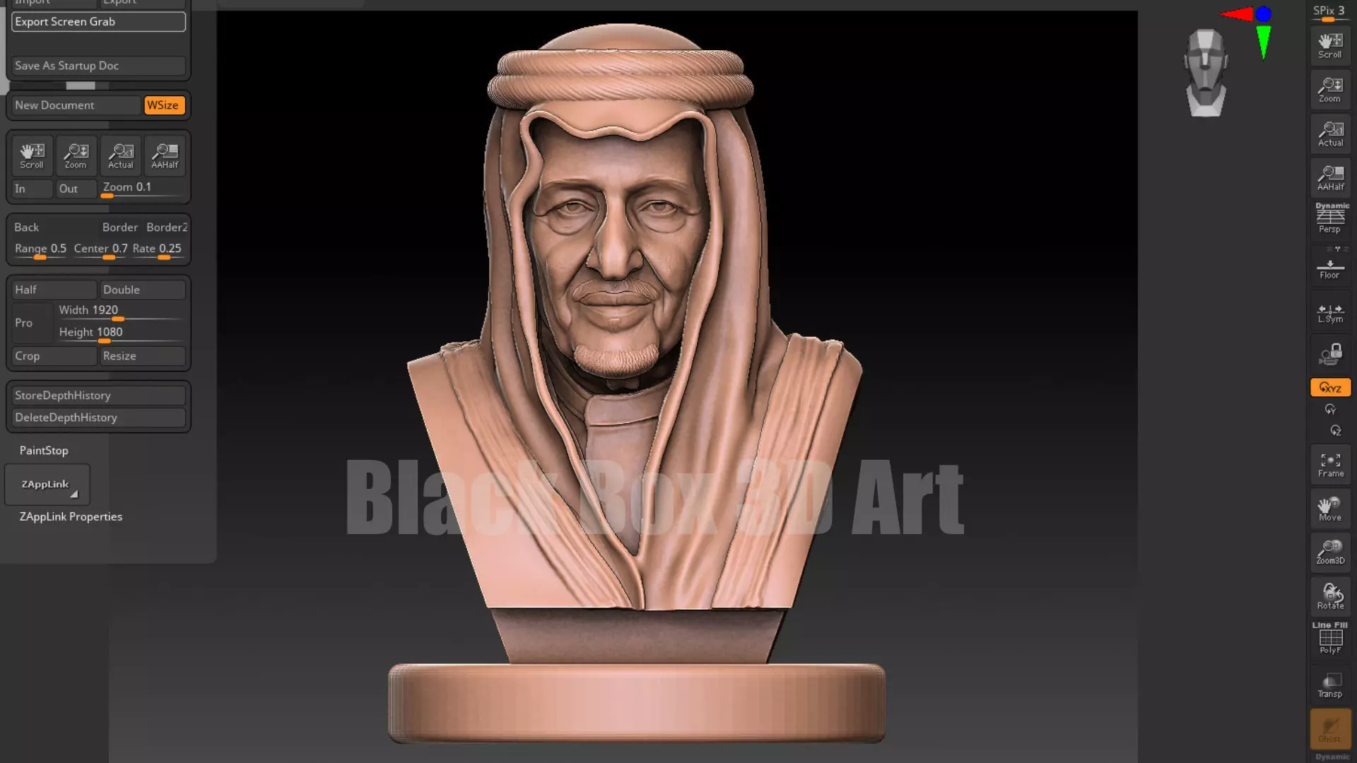 saudi king salman Salman bin Abdulaziz 3D print model_0