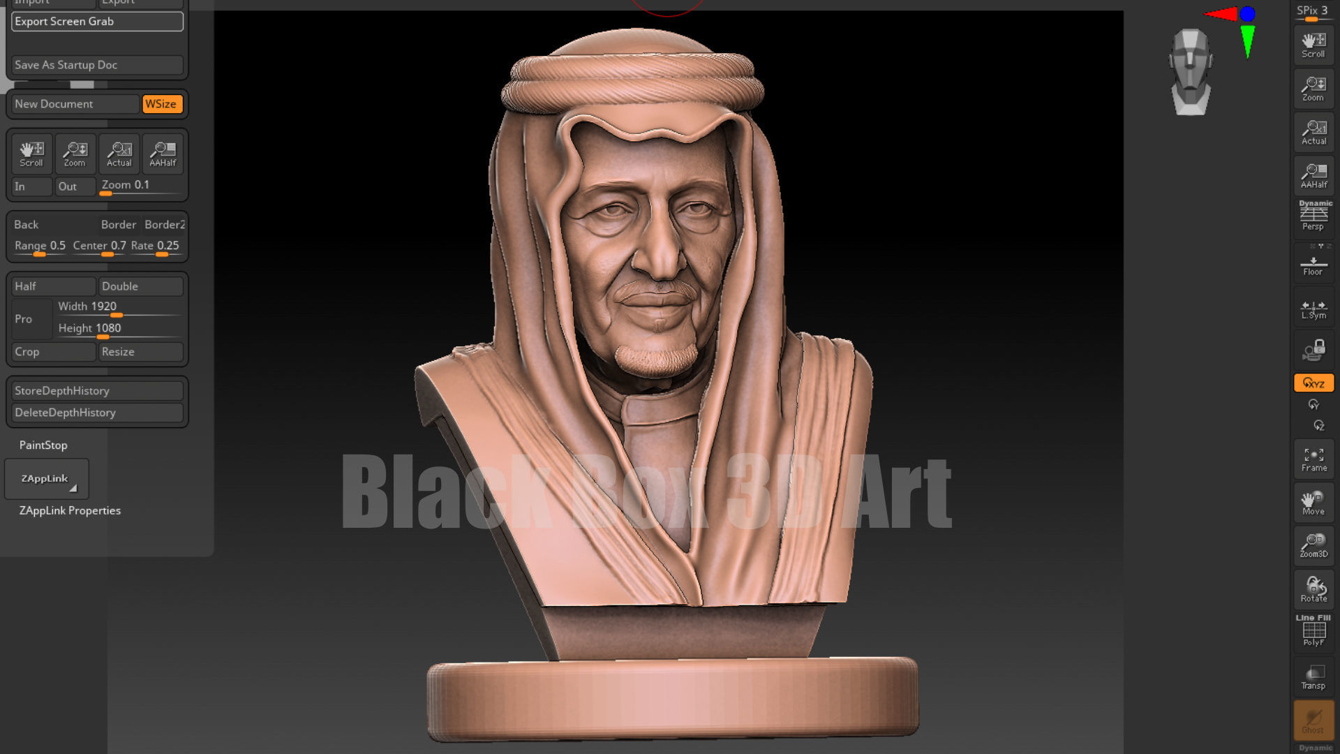saudi king salman Salman bin Abdulaziz 3D print model_7