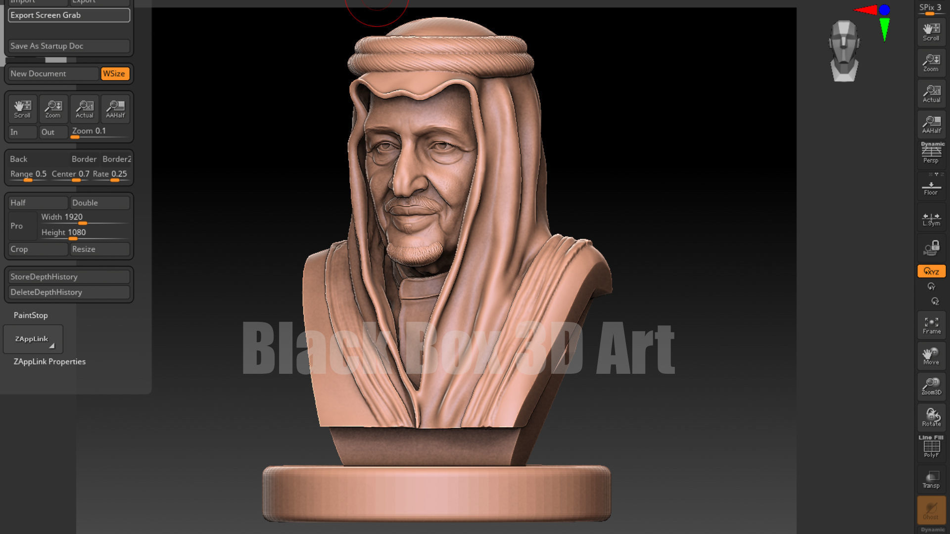 saudi king salman Salman bin Abdulaziz 3D print model_1