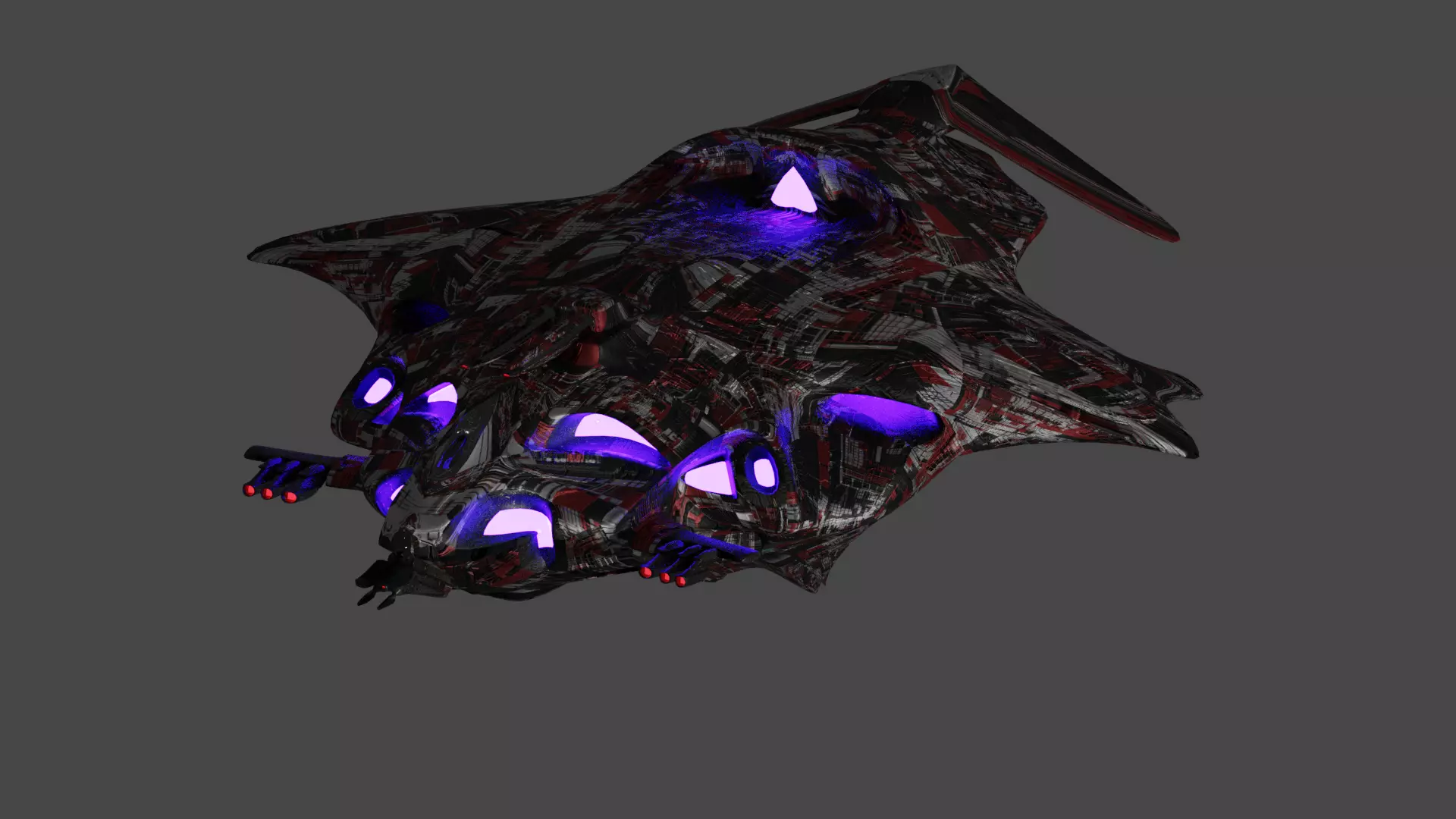 Space Fighter Free 3D model