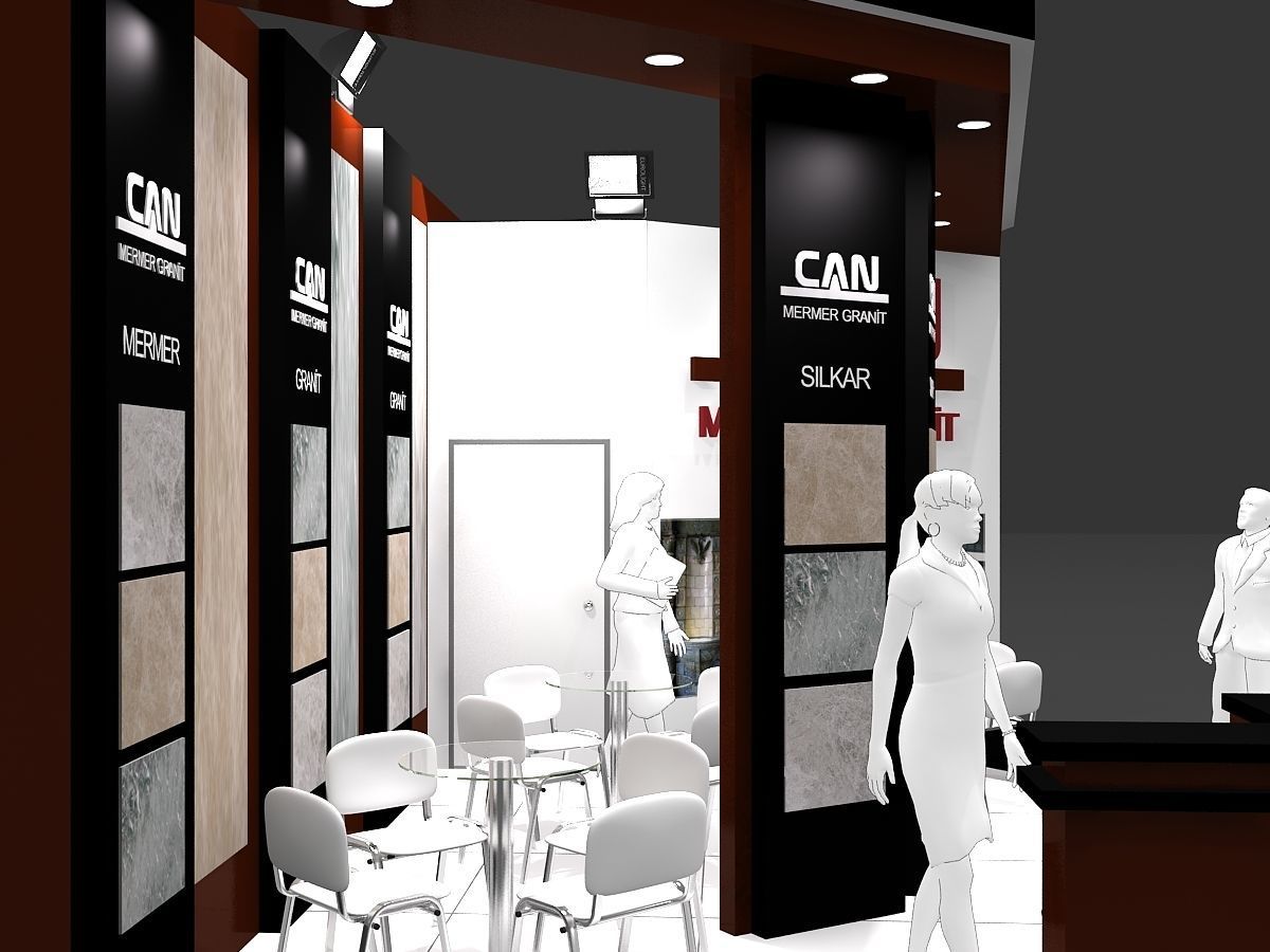 Exhibition Stand - ST0072 3D model_2