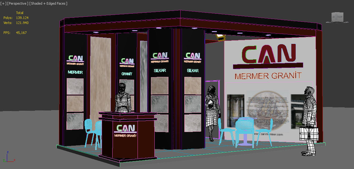 Exhibition Stand - ST0072 3D model_5