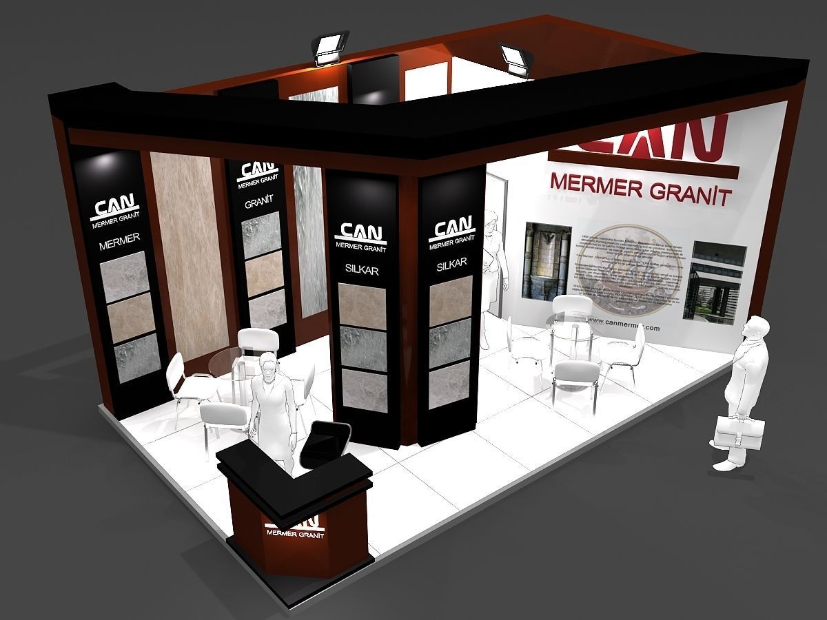 Exhibition Stand - ST0072 3D model_3