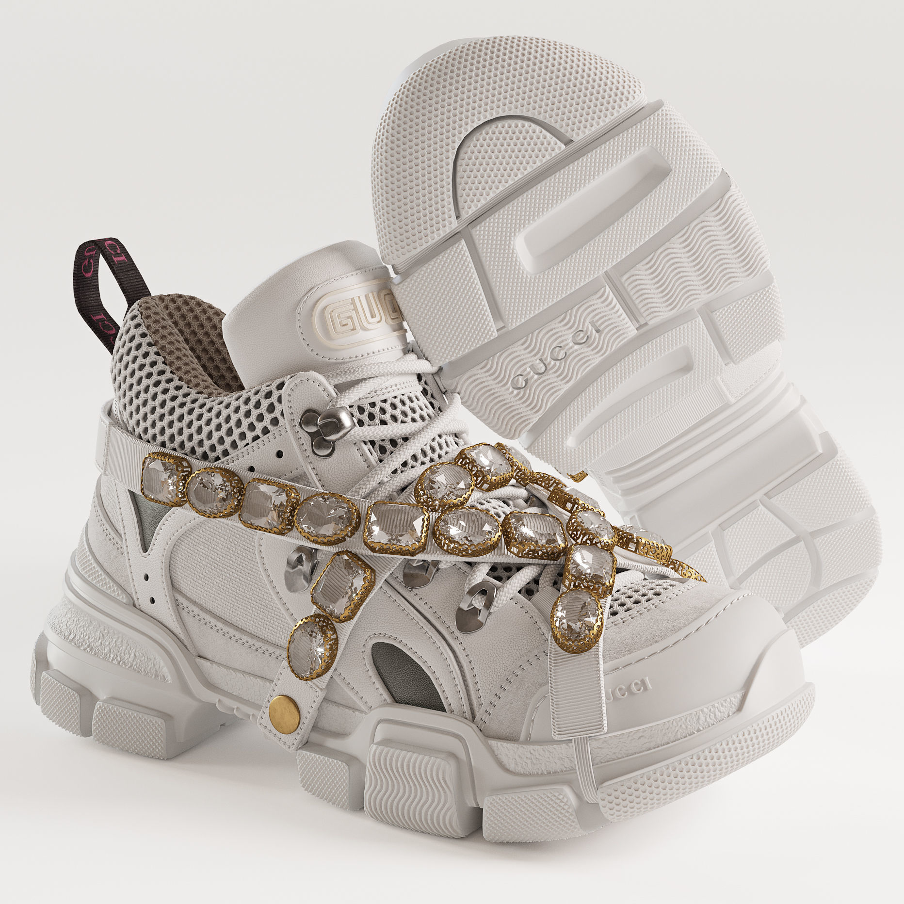 GUCCI Flashtrek 3D model_4