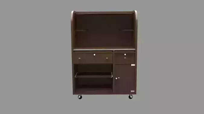 Computer Trolley 3D model