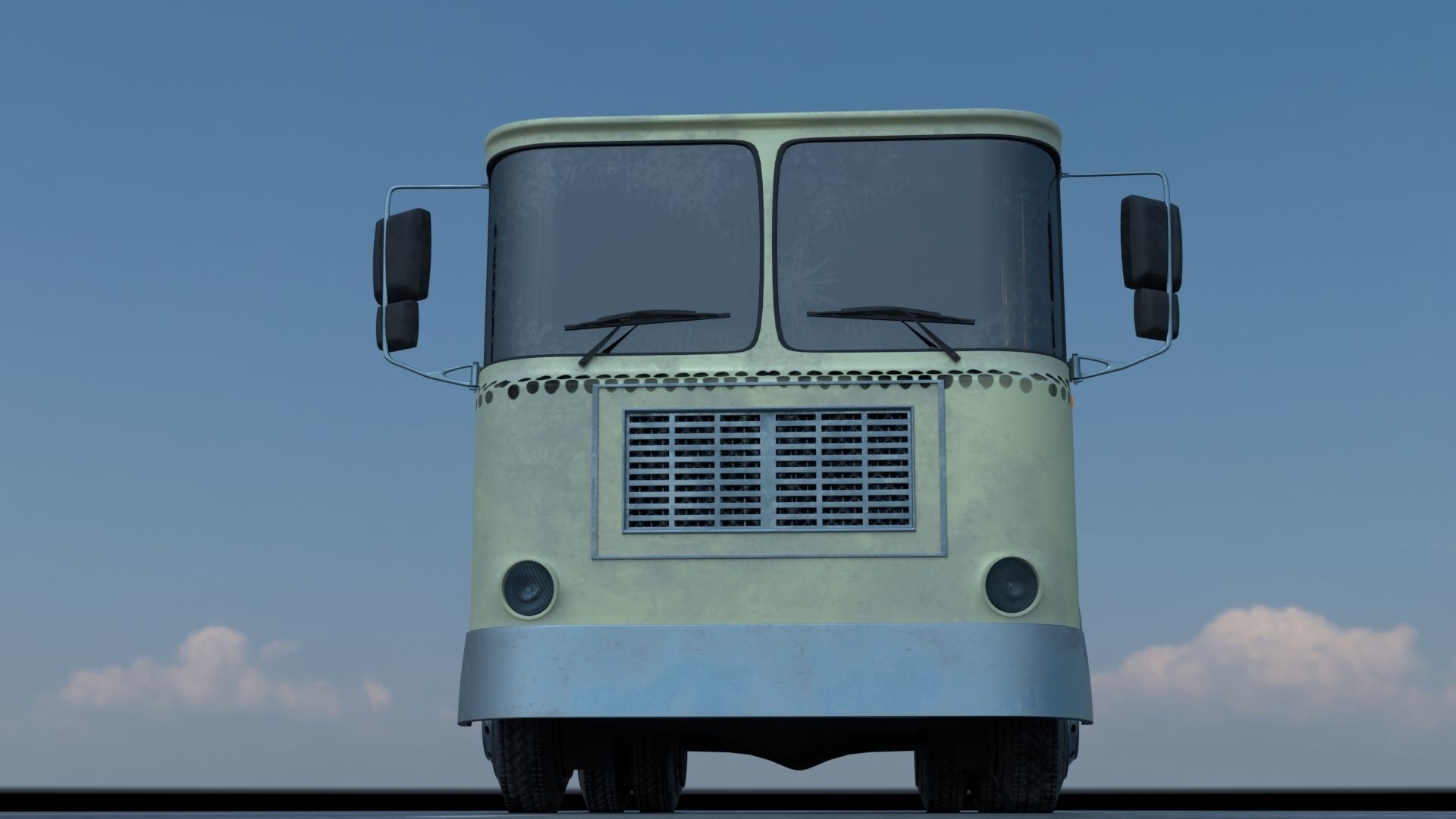 Minibus Deutz 1989 3D model_10