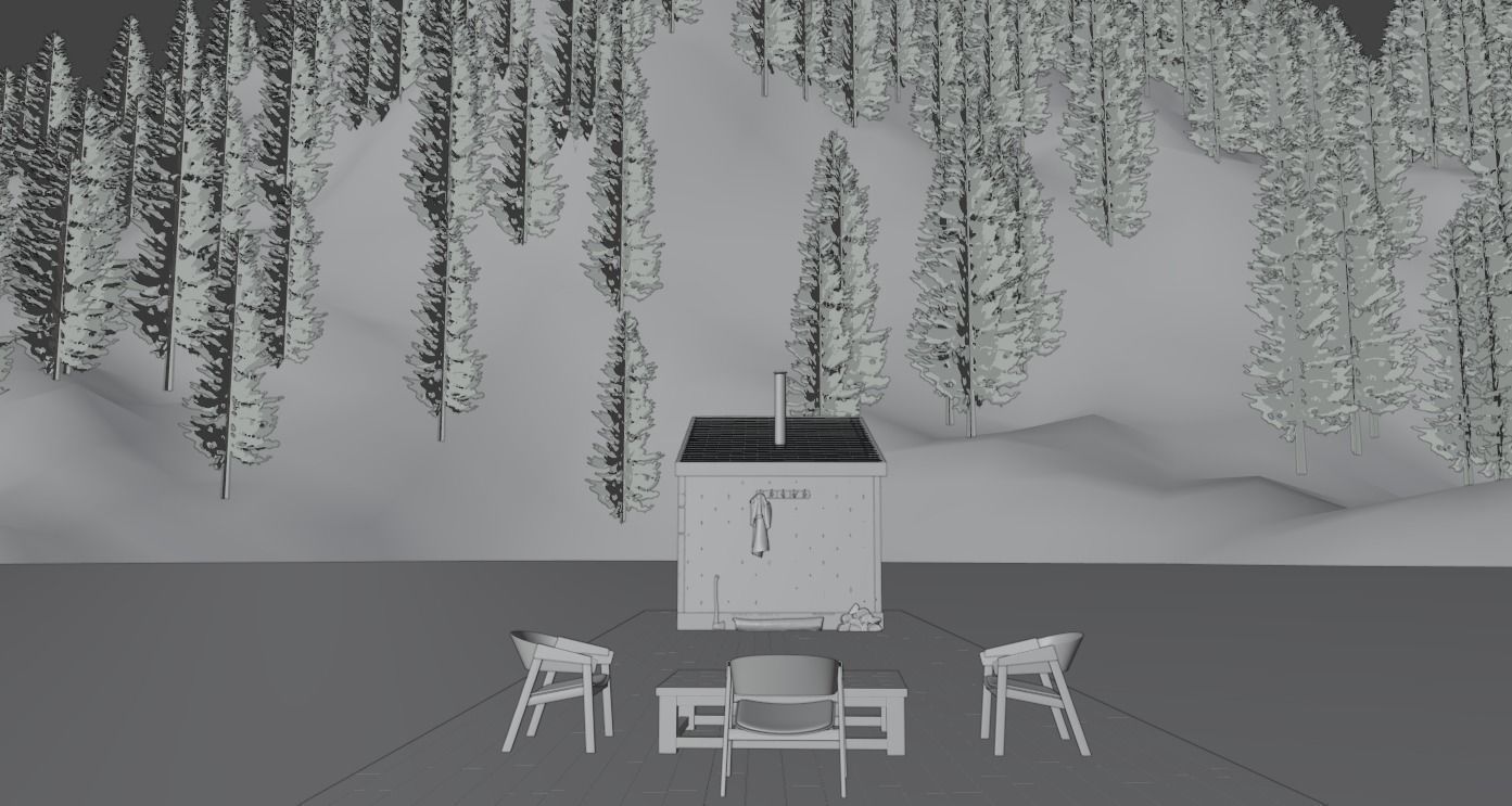 FLOATING CABIN 3D model_6