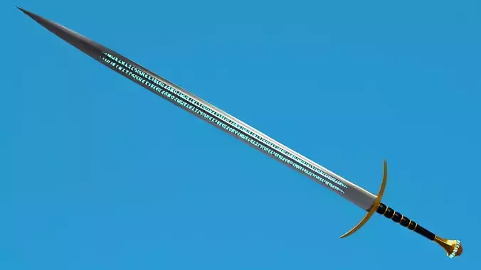 Runic Epic Bastard Sword