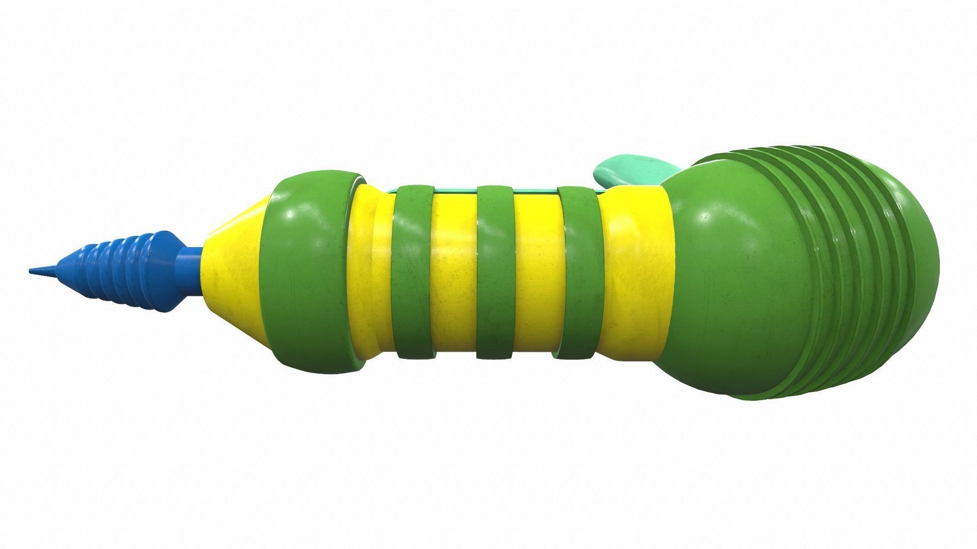 Toy laser ray gun 01 3D model_4