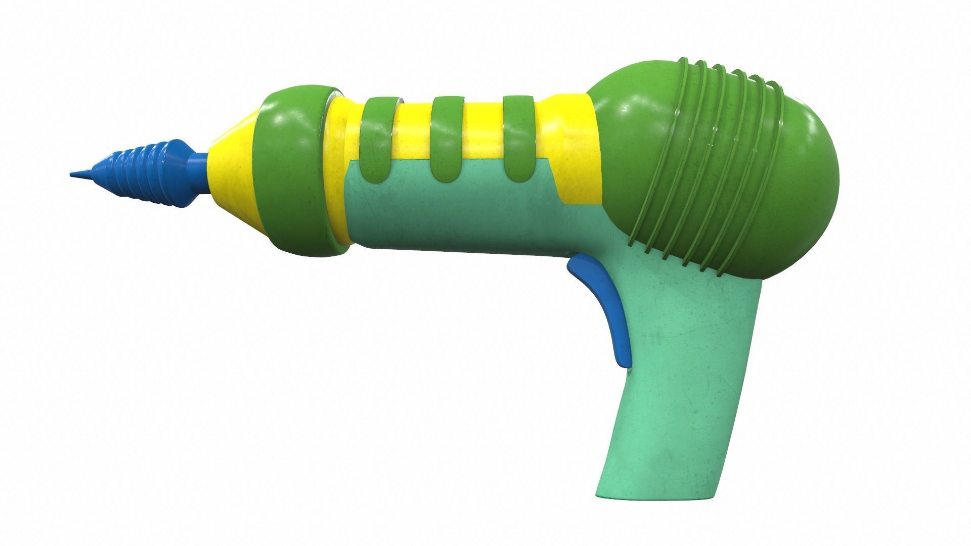 Toy laser ray gun 01 3D model_1
