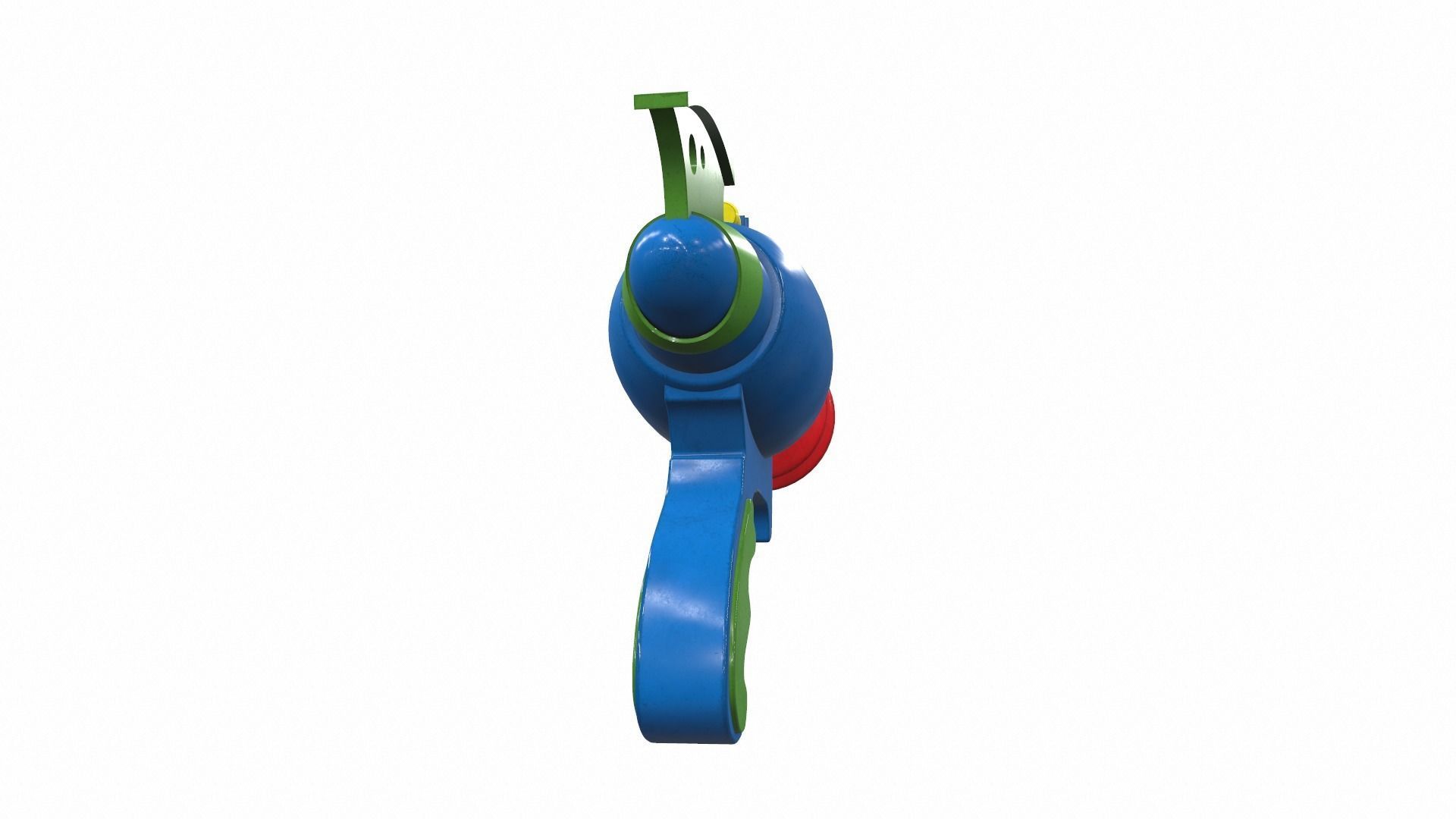 Toy laser ray gun 03 3D model_3