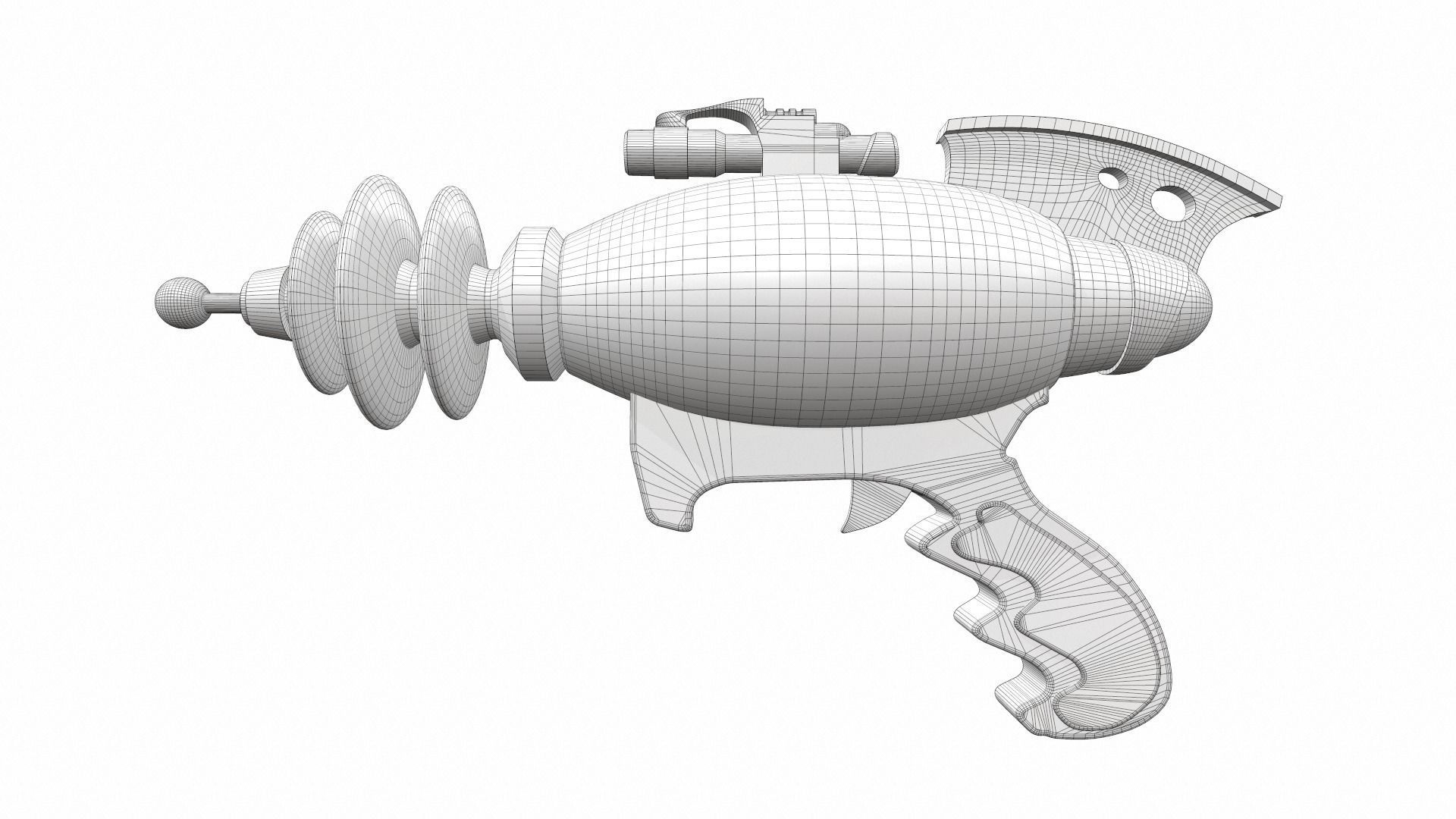 Toy laser ray gun 03 3D model_6
