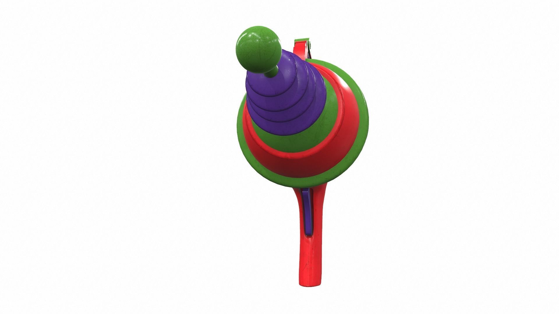 Toy laser ray gun 04 3D model_2