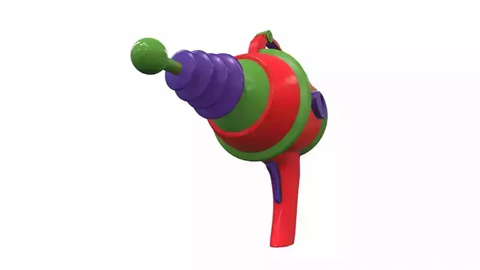 Toy laser ray gun 04 3D model