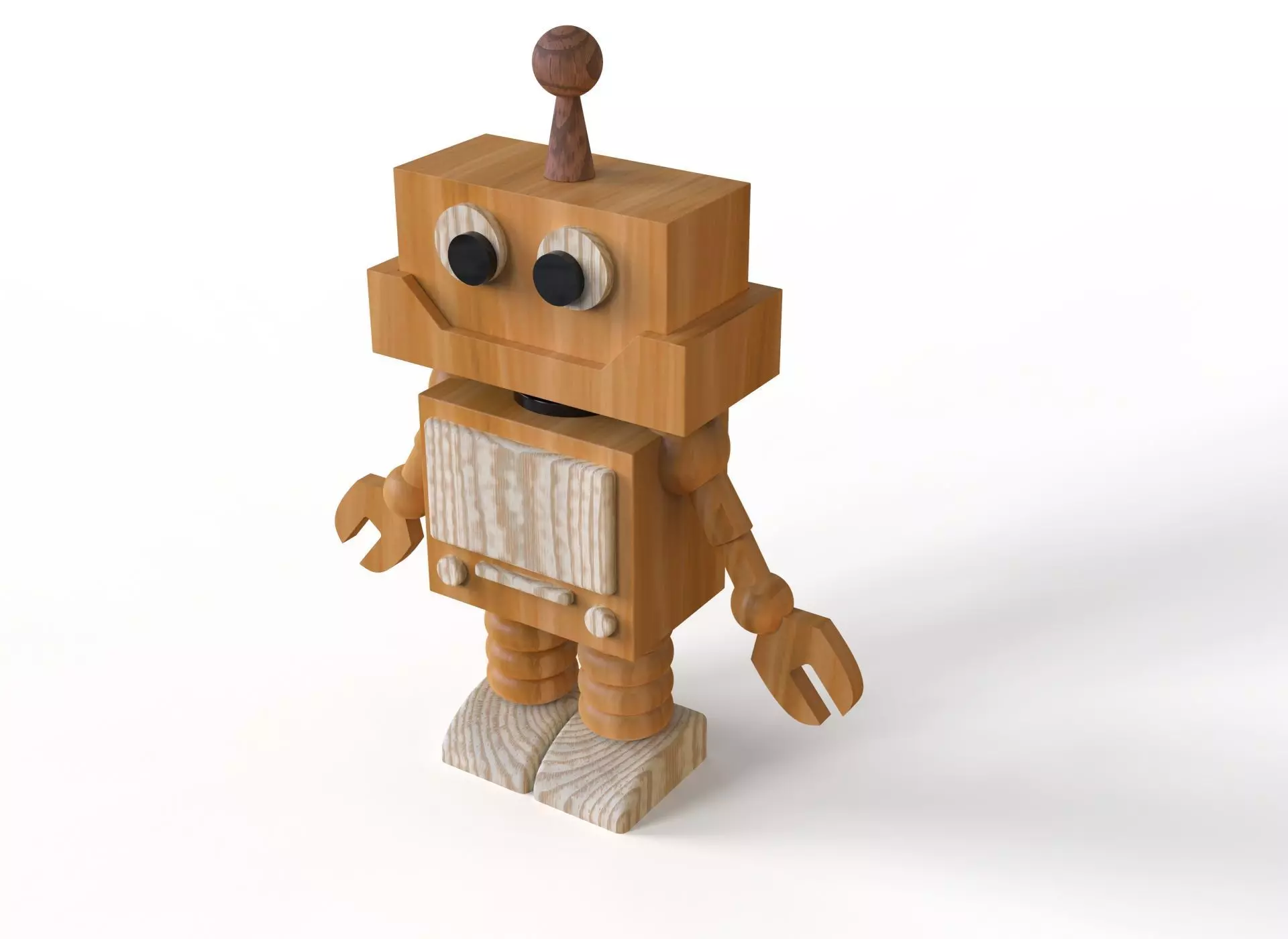 toy robot 3D model