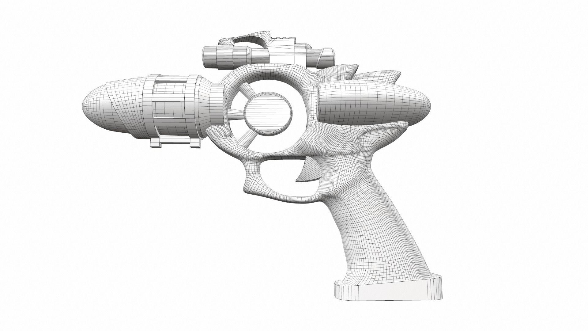 Toy laser ray gun 08 3D model_6