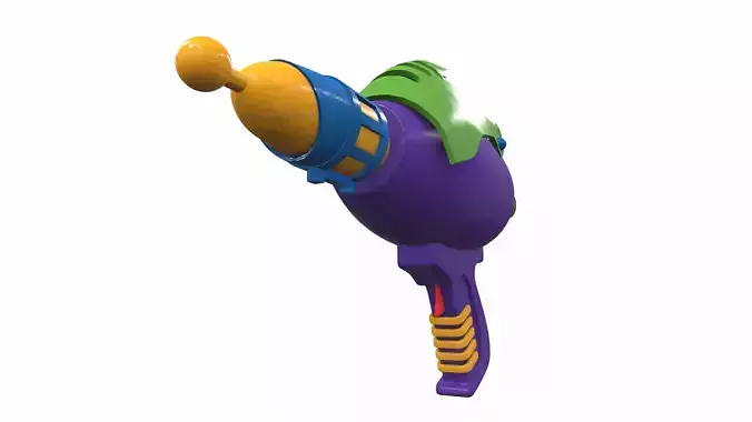 Toy laser ray gun 07 3D model