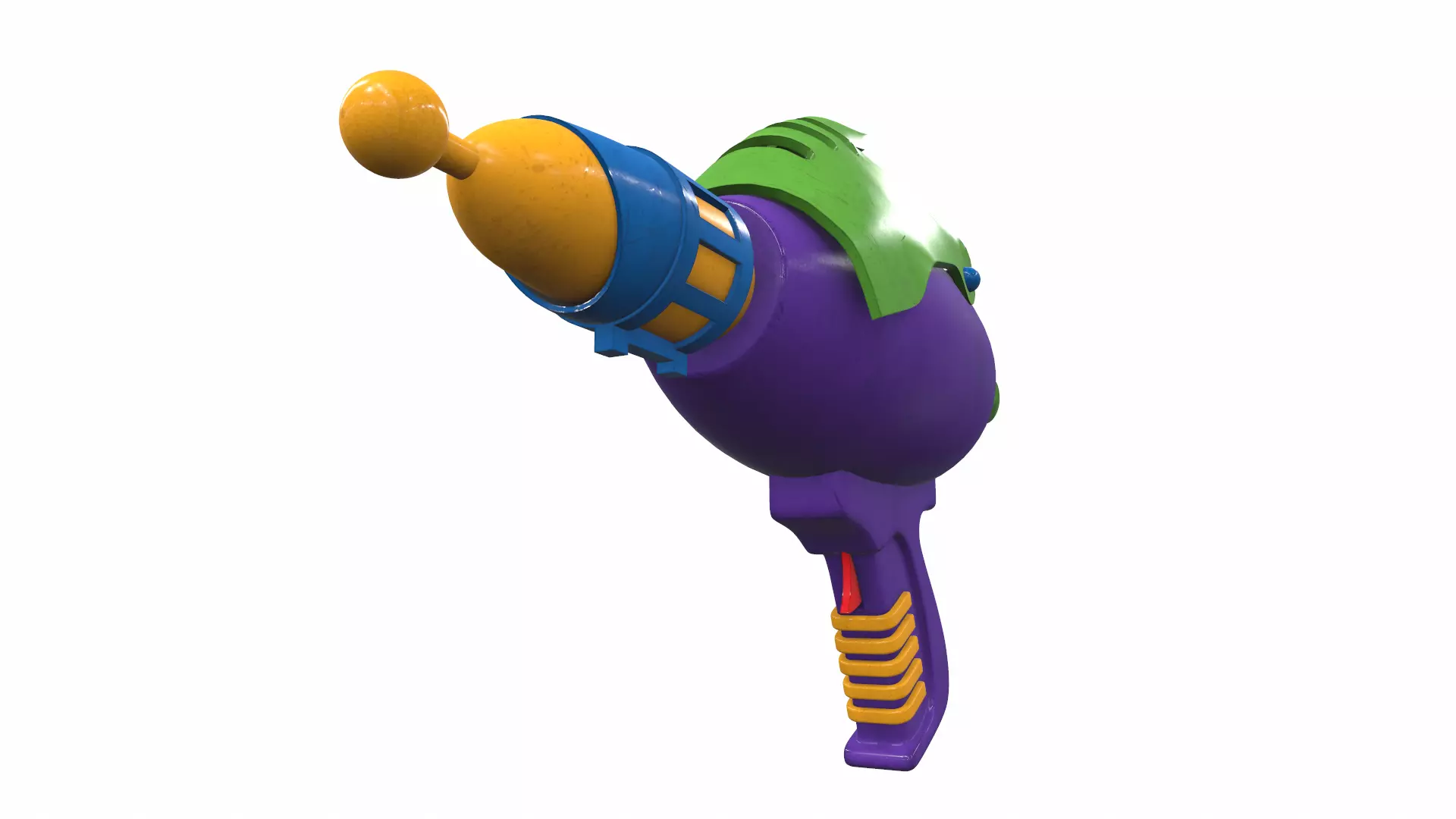 Toy laser ray gun 07 3D model_0