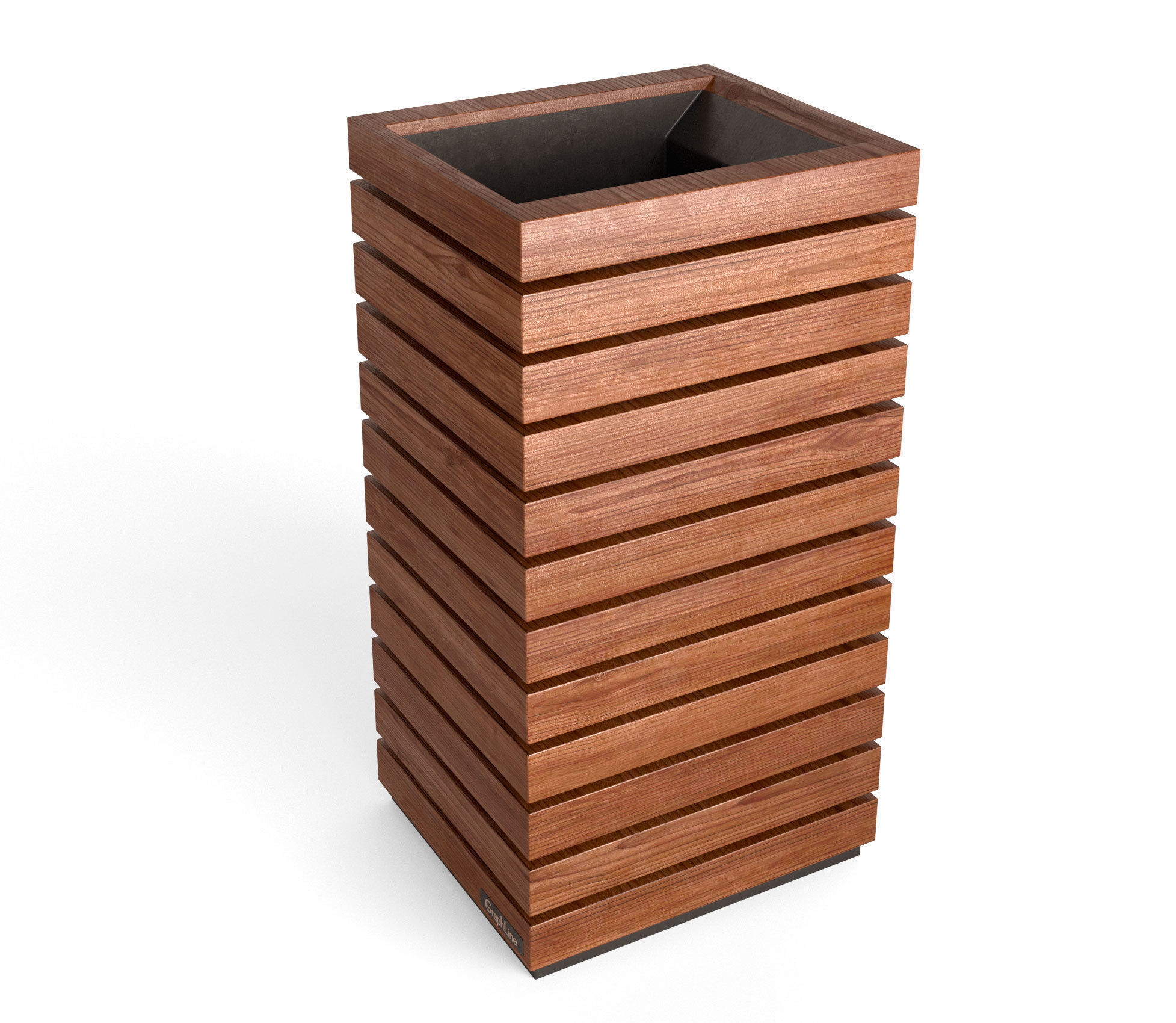 Letterbox - Litter bin - Lights - Set 3 3D model_6