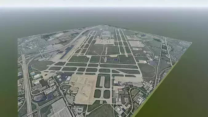 Indianapolis International Airport 3D model