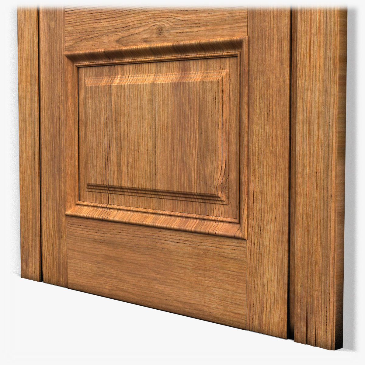 Door0035 wooden door 3D model_11