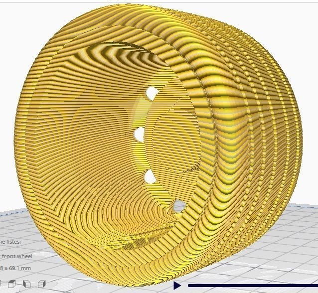 truck wheels rims model and stl 3D print model_4