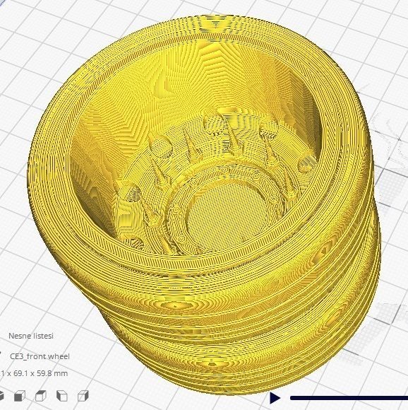 truck wheels rims model and stl 3D print model_7
