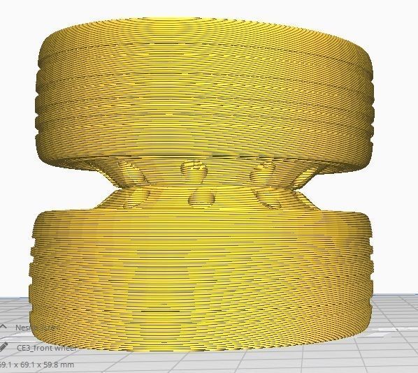 truck wheels rims model and stl 3D print model_5