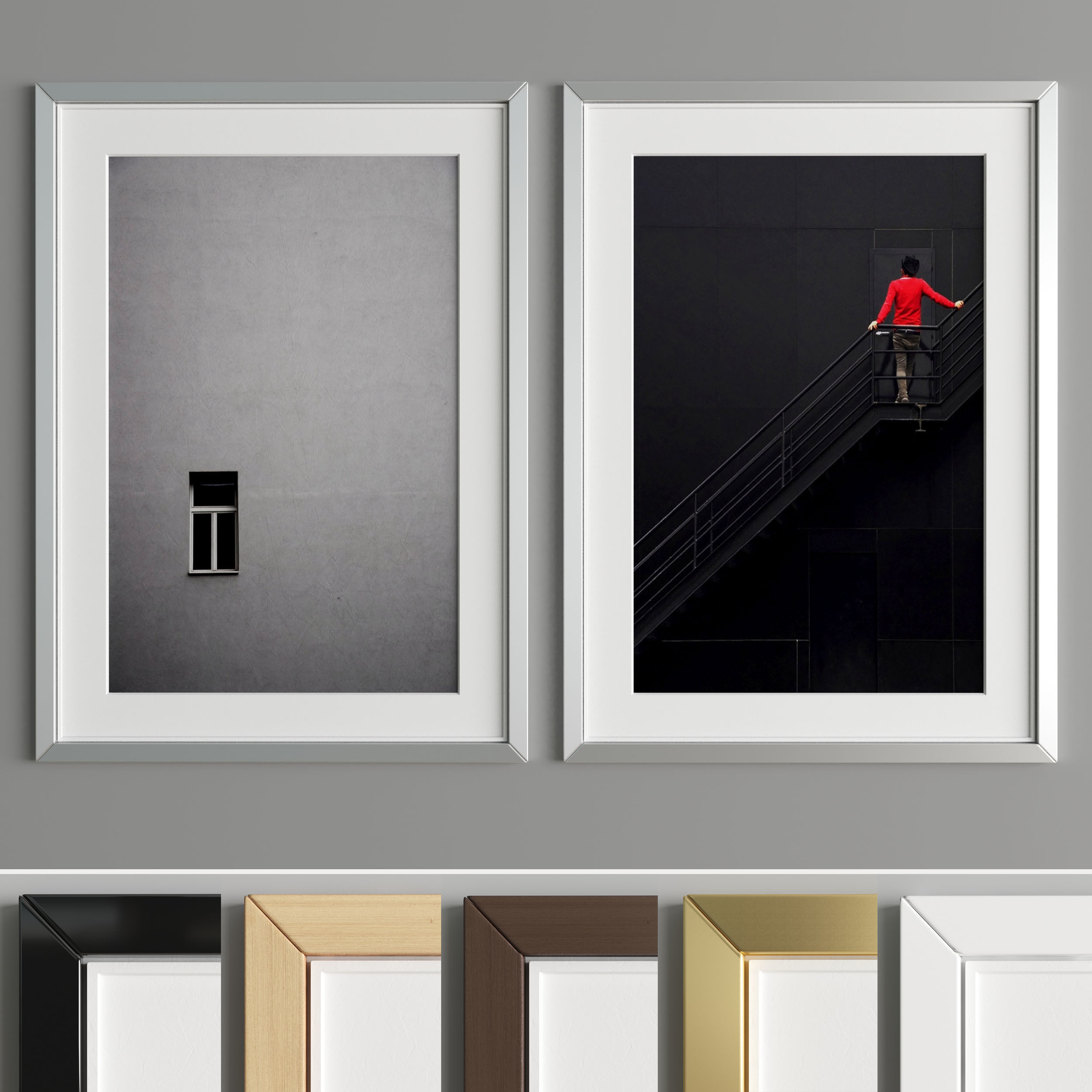 Art Frame A13 Low-poly 3D model_3