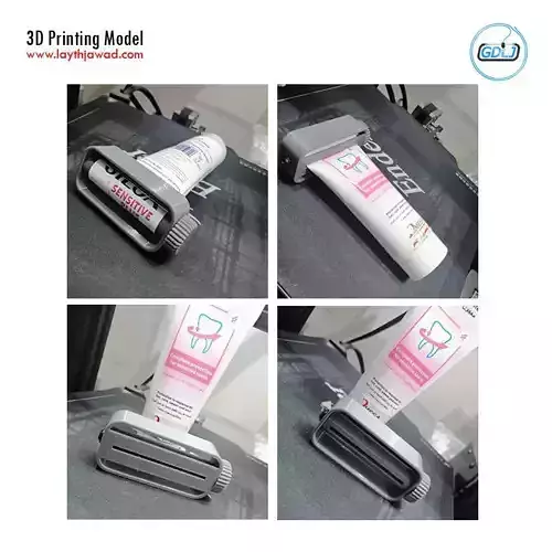 Toothpaste squeezer 3D print model