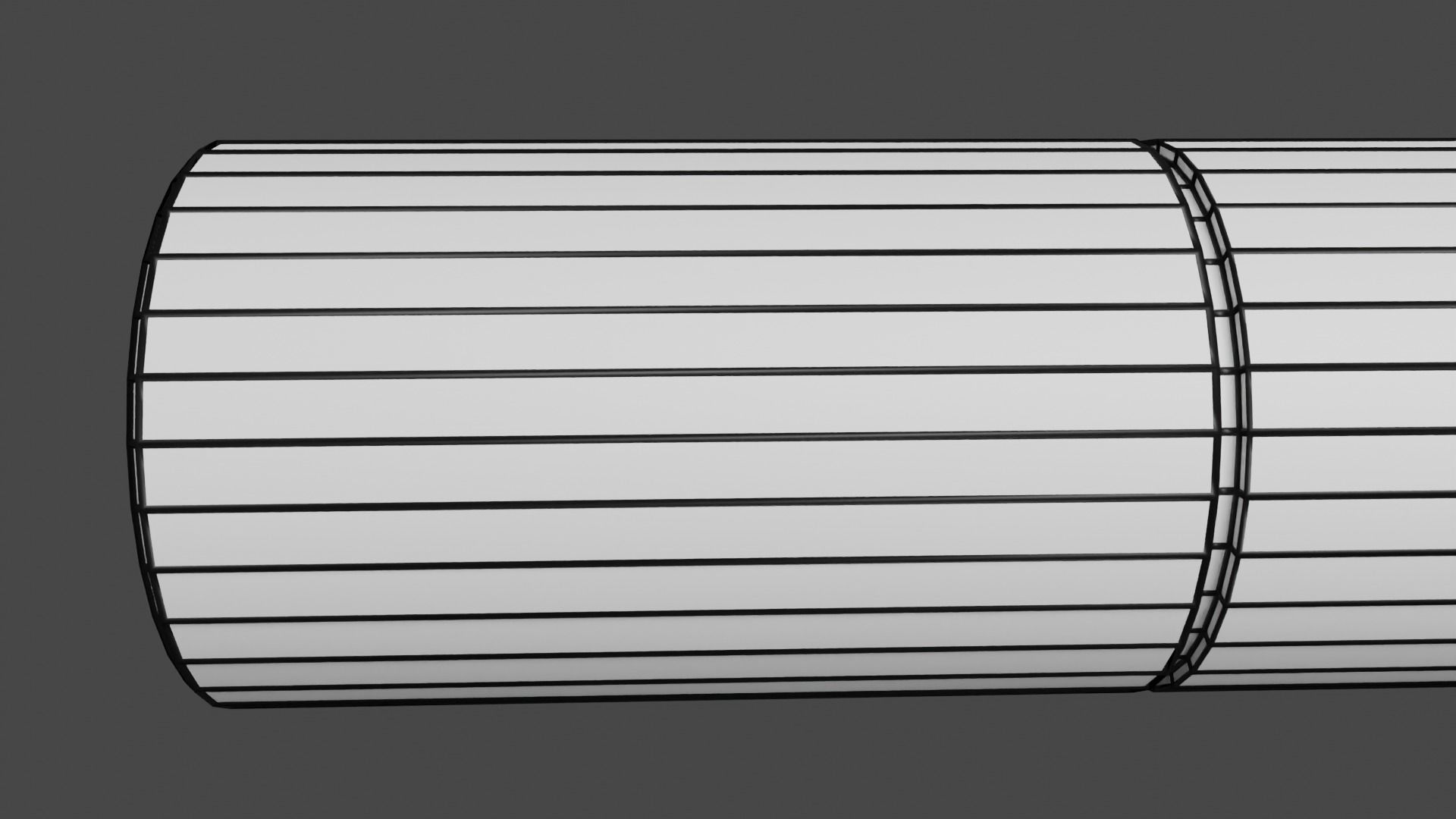 Straight Metallic Modern Drawer Furniture Handle Free 3D model_4