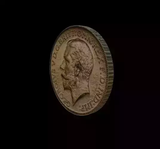 Coin - King George -Acceptable for games