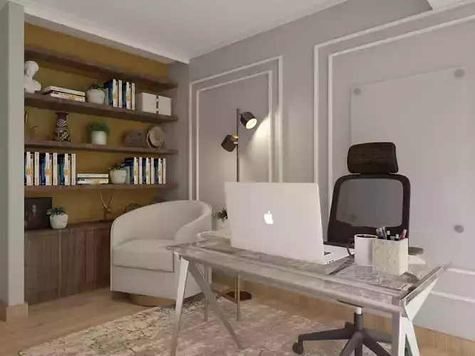 MODERN HOME OFFICE MINIMALIST
