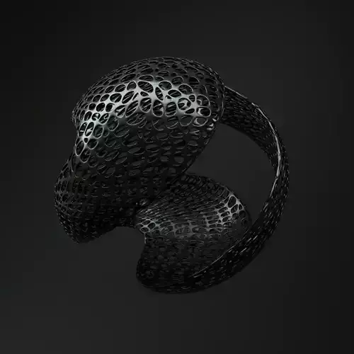 Abstract Wire Sphere Shape