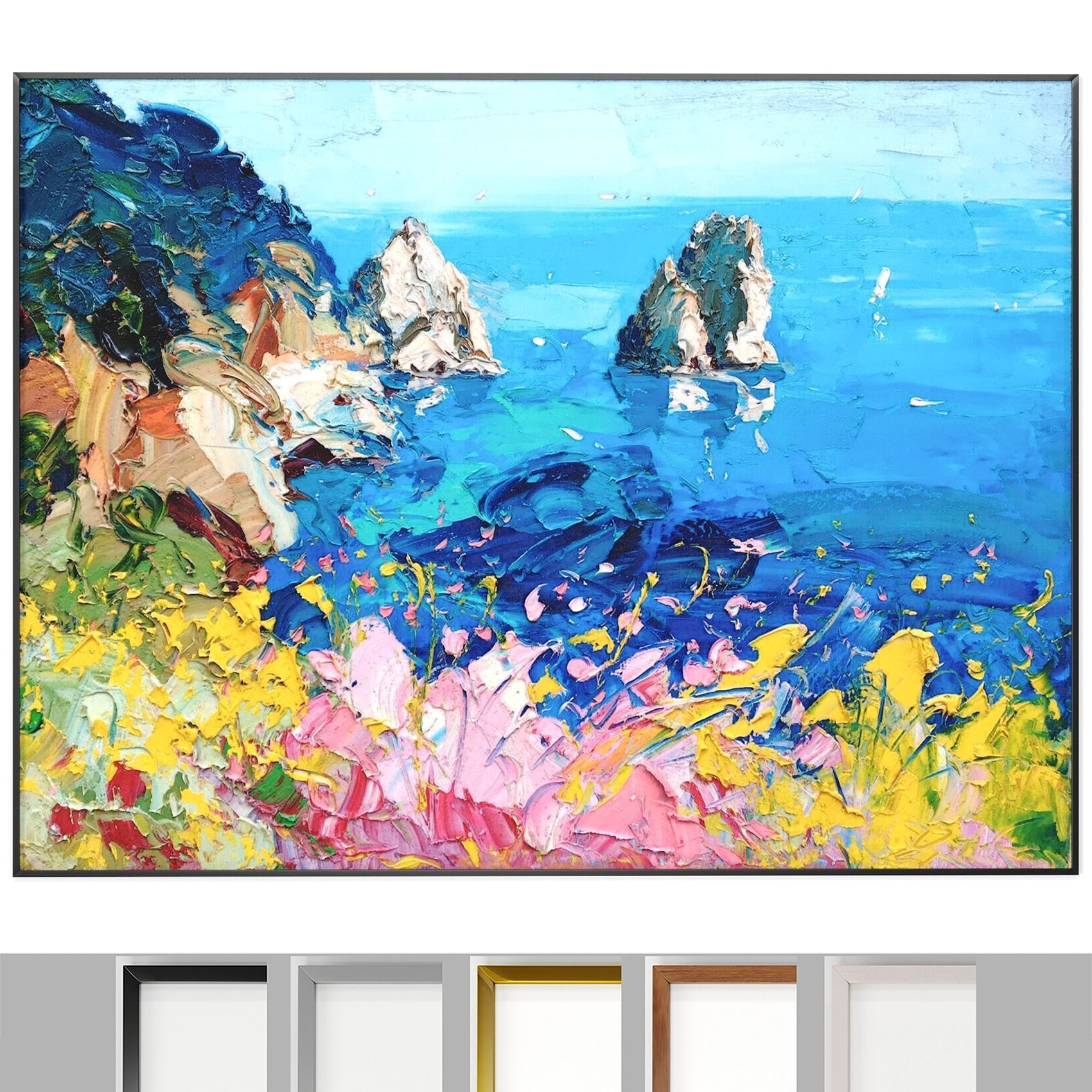 Art Frames 140 Impressionist Art 3 3D model CGTrader