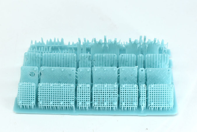 Armour plates for Gaslands Cars - Set 2 3D print model
