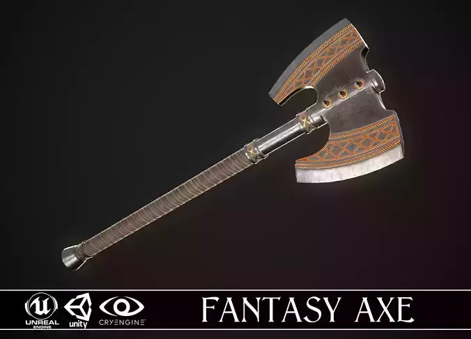 Fantasy Axe 2D