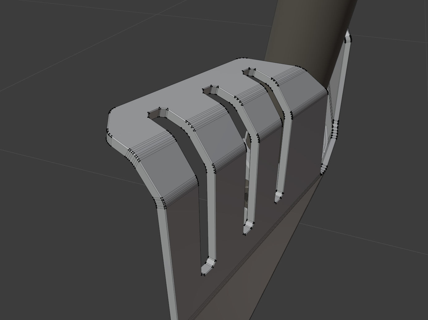 Offroad Shovel - Overlanding Shovel - Spade 3D model_7