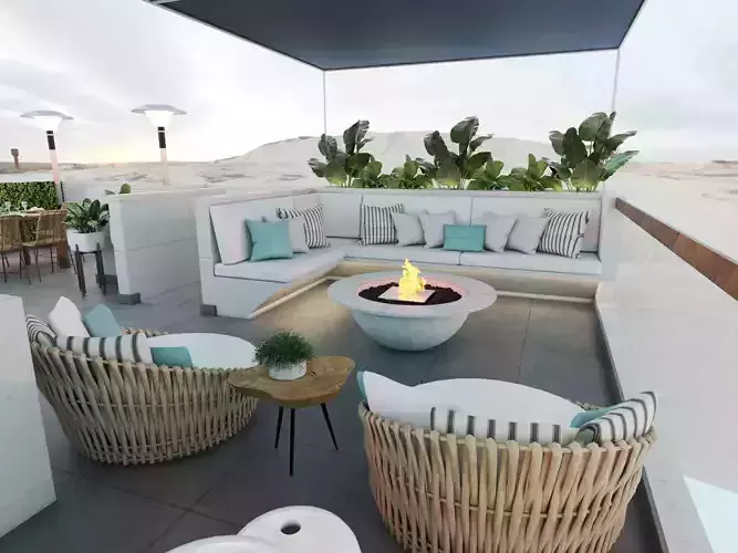 RUSTIC BEACH TERRACE 
