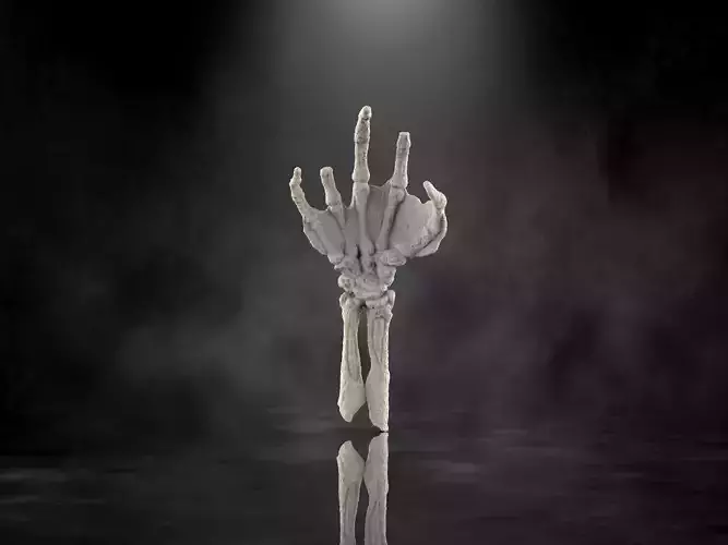 Creature From The Black Lagoon Fossil Hand 3D print model