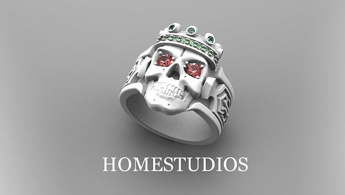 RING SCULL 15 3D print model