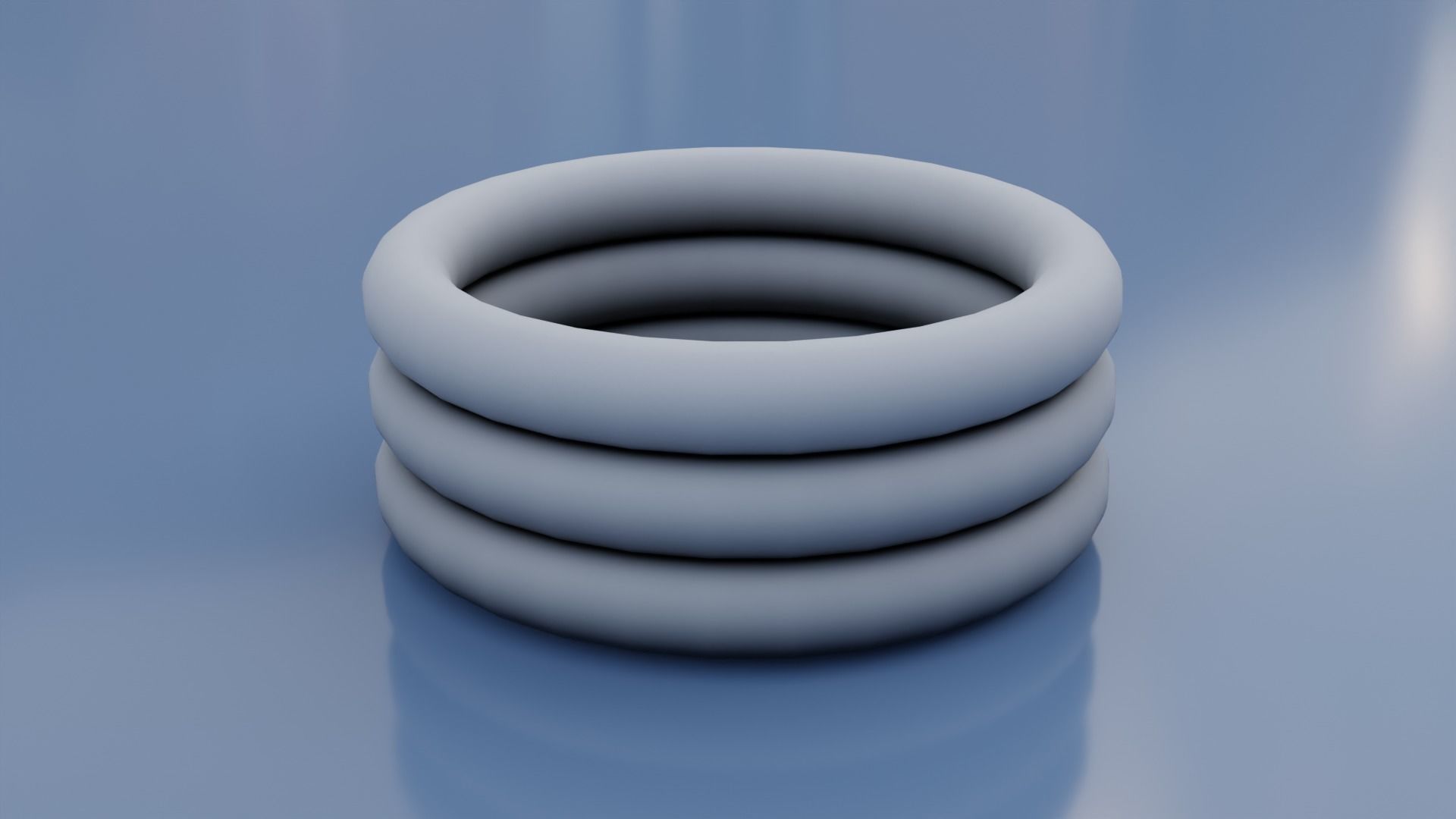 Ring Pool Inflatable for Children 3D model_17