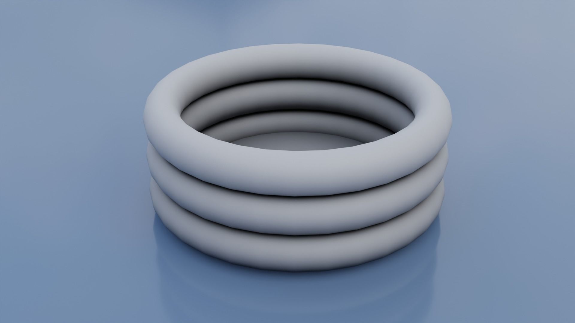 Ring Pool Inflatable for Children 3D model_10