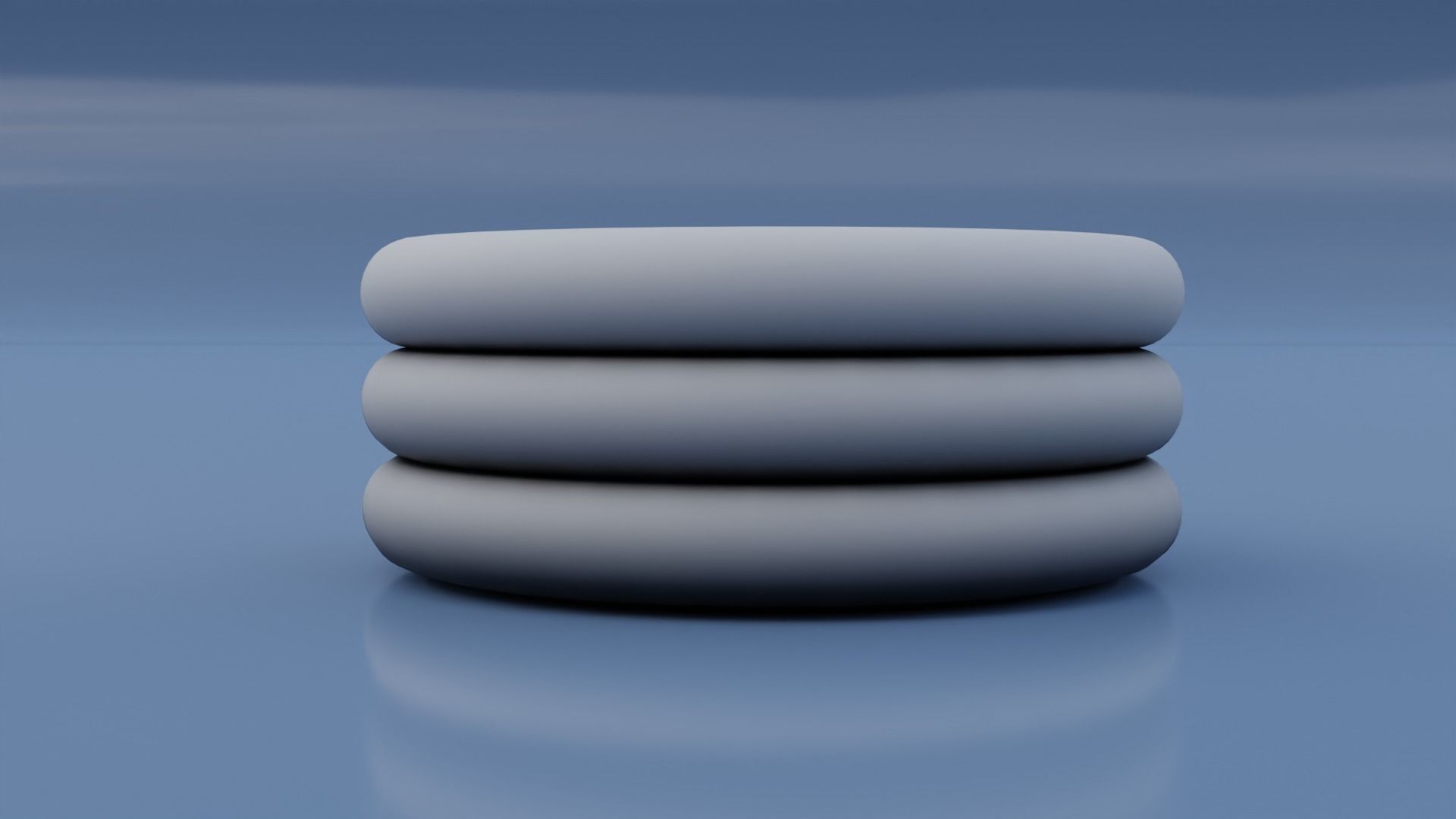 Ring Pool Inflatable for Children 3D model_11