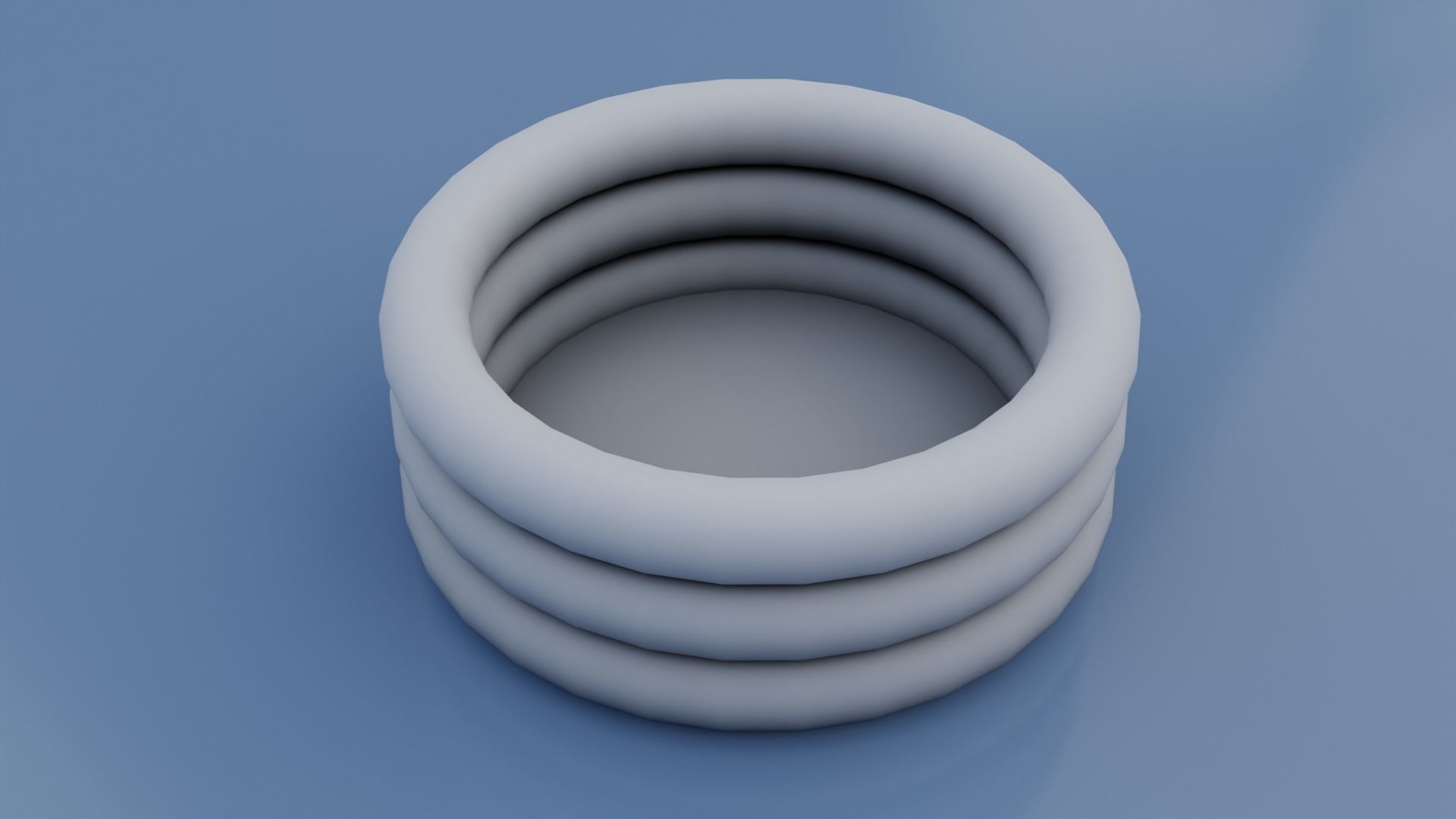 Ring Pool Inflatable for Children 3D model_9