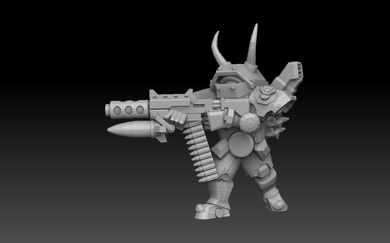 Orc Astroknight Megapack 3D print model_33
