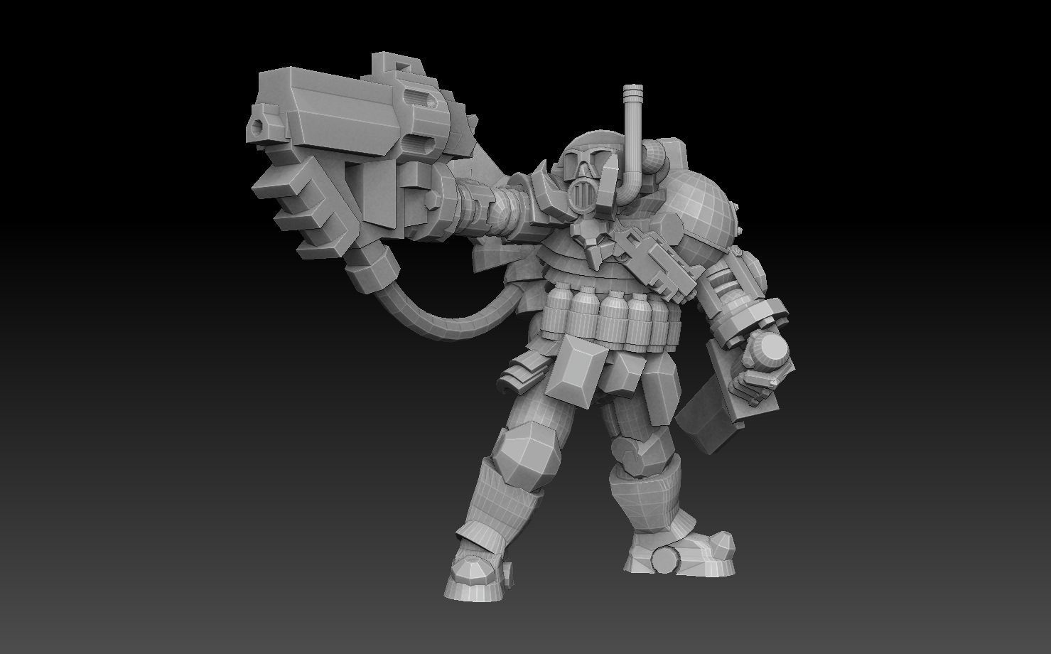 Orc Astroknight Megapack 3D print model_22