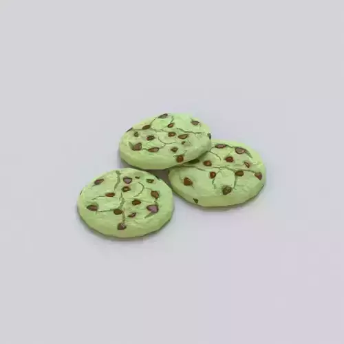Mint Chocolate Chip Cookies G74
