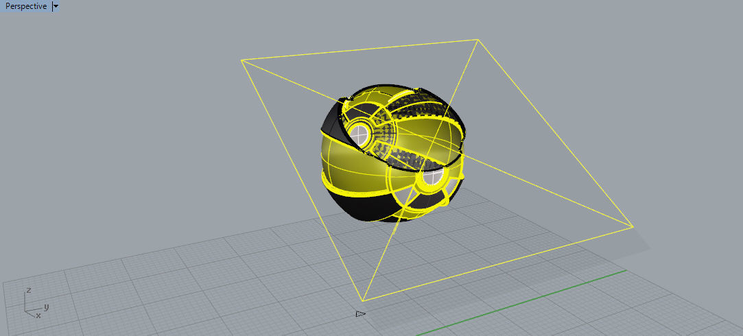 freeze grenade Low-poly 3D model_7